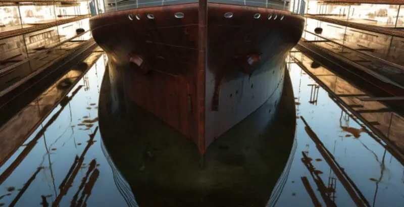 the bottom of a ship what is it called and how does it look like each part explained