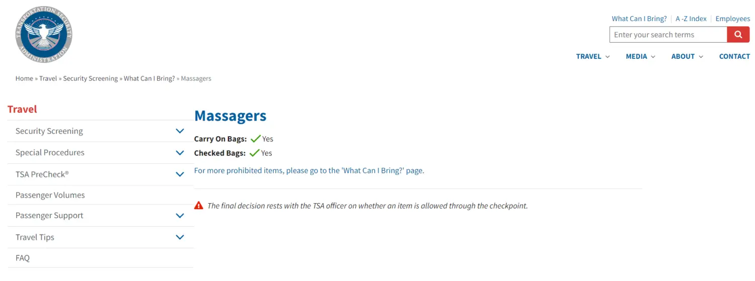 Can You Bring A Massage Gun On A Plane? Your Travel Guide What We