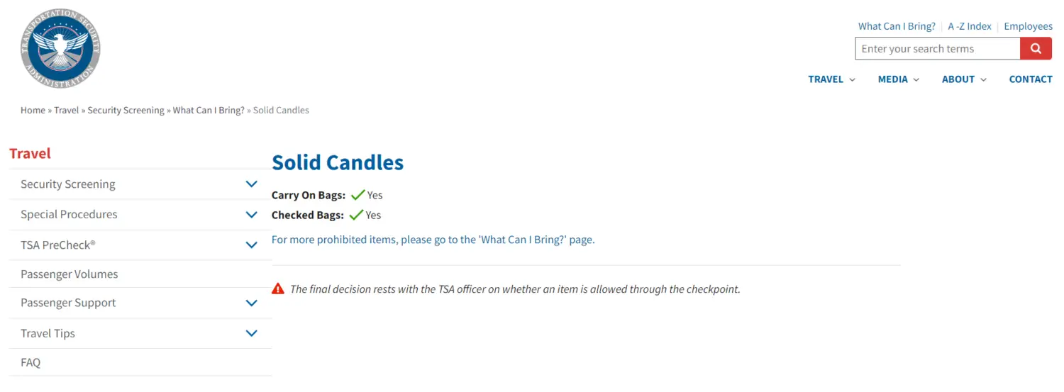 Can You Take Glass Candles on a Plane? What You Need To Know What We