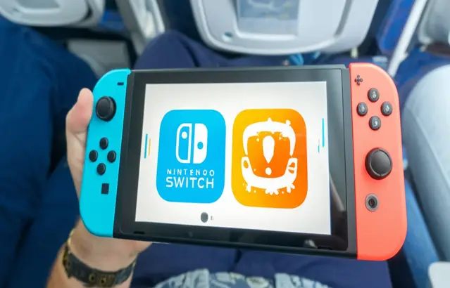 can you bring a nintendo switch on a plane