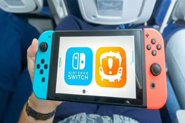 can you bring a nintendo switch on a plane