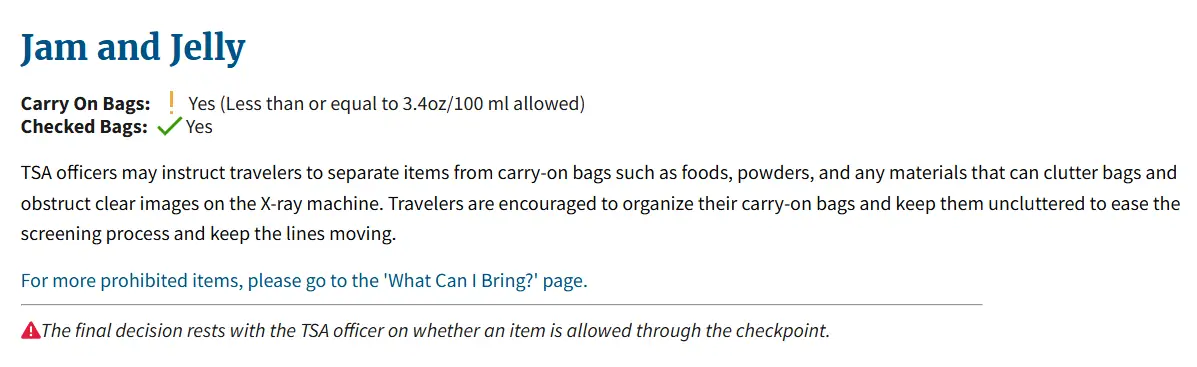 Can You Bring Fruit On A Plane TSA Rules