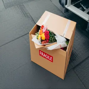 transporting floral arrangements